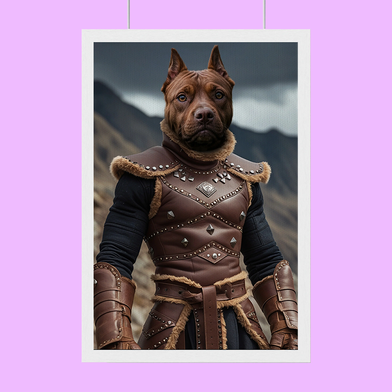 The Noble Protector - Custom Pet Portrait